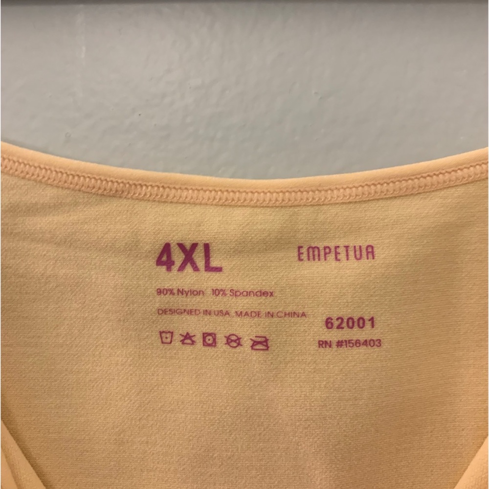 NEW 2-Pack Empetua Shapermint XXXXL All Day Every Day Scoop Neck Cami - Tan/Nude - Picture 9 of 16
